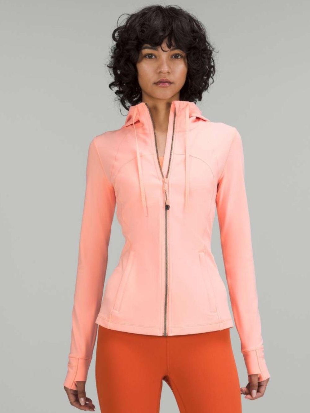 Lululemon Hooded Define Jacket. Nulu. Dew Pink. Size 8. NWT